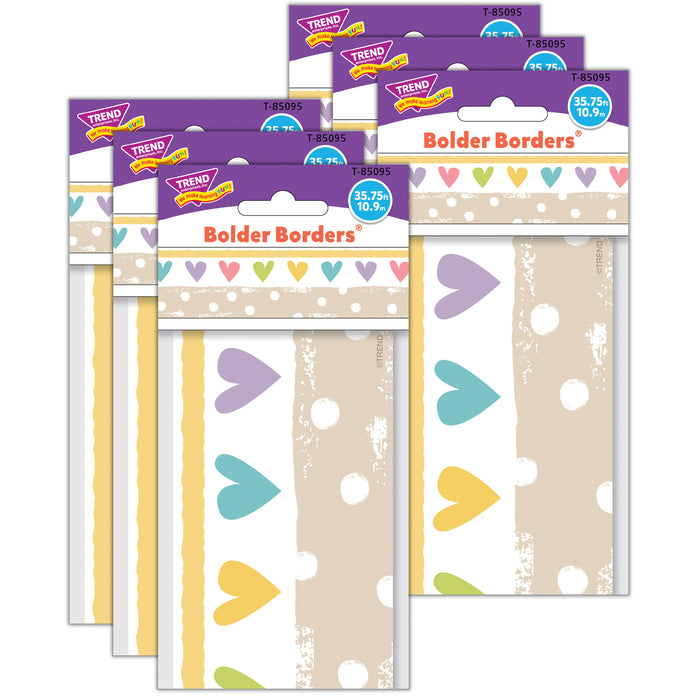 Take Heart Bolder Borders®, 35.75 Feet Per Pack, 6 Packs