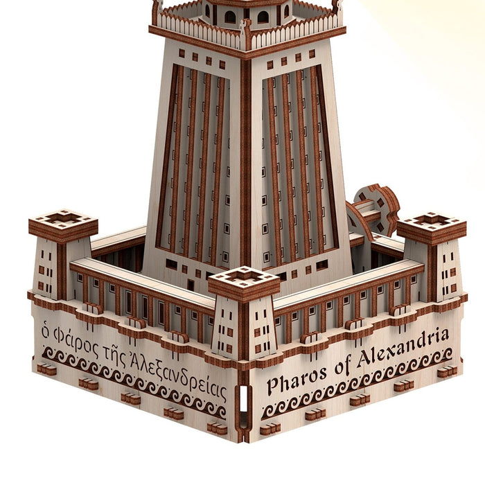 Alexandria Lighthouse Eco-light 3D Model - Kidsplace.store