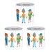 All Are Neighbors Rolled, 65 Feet Per Roll, Pack of 3 - Kidsplace.store