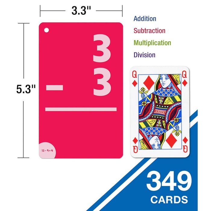 All Facts Math Flash Cards - Kidsplace.store