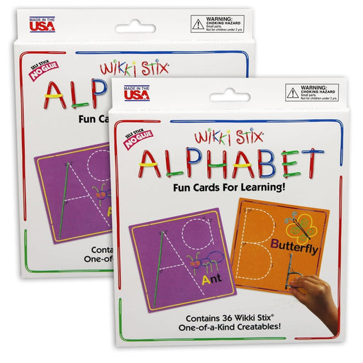 Alphabet Cards Set, 2 Sets - Kidsplace.store