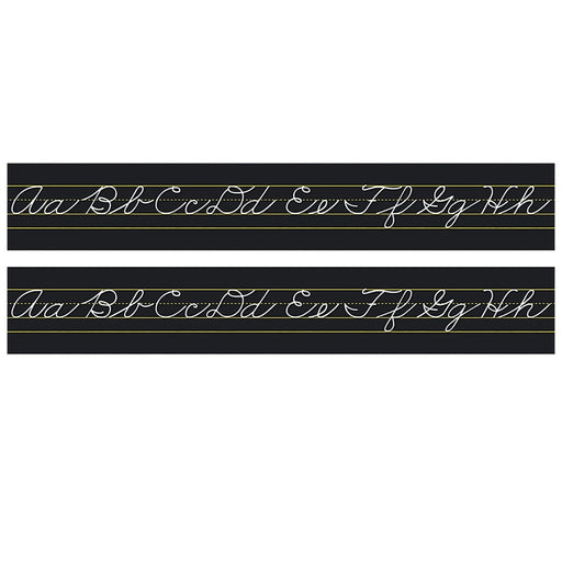 Alphabet Lines Black Traditional Cursive, Pack of 2 - Kidsplace.store