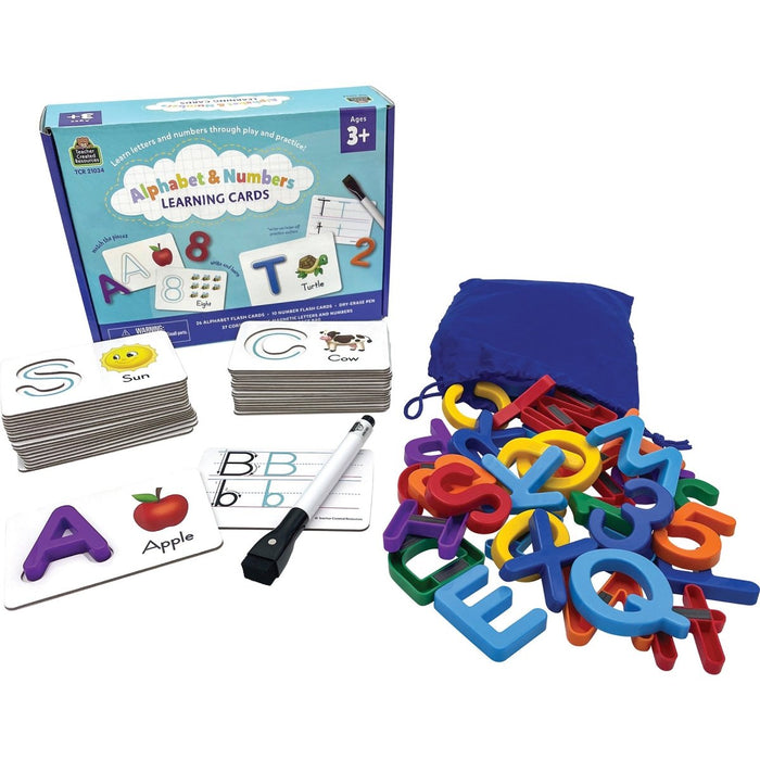 Alphabet & Numbers Learning Cards - Kidsplace.store