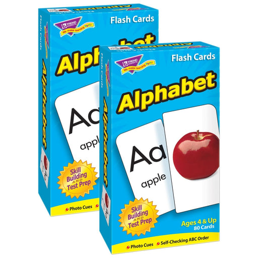 Alphabet Skill Drill Flash Cards, Pack of 2 - Kidsplace.store