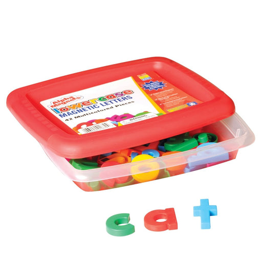 AlphaMagnets® Multicolored Lowercase, 42 Per Pack, 2 Packs - Kidsplace.store