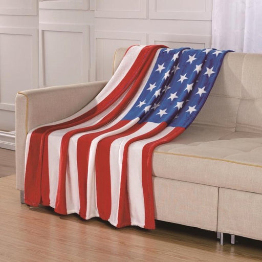 American Flag USA Ultra Lush Oversized Throw Blanket - Kidsplace.store