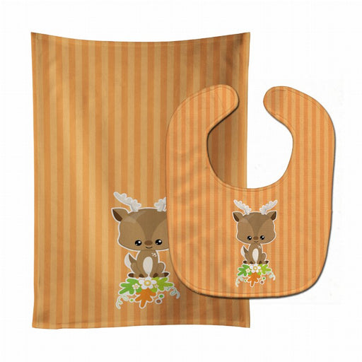 Animal Baby Bib & Burp Cloth - Kidsplace.store