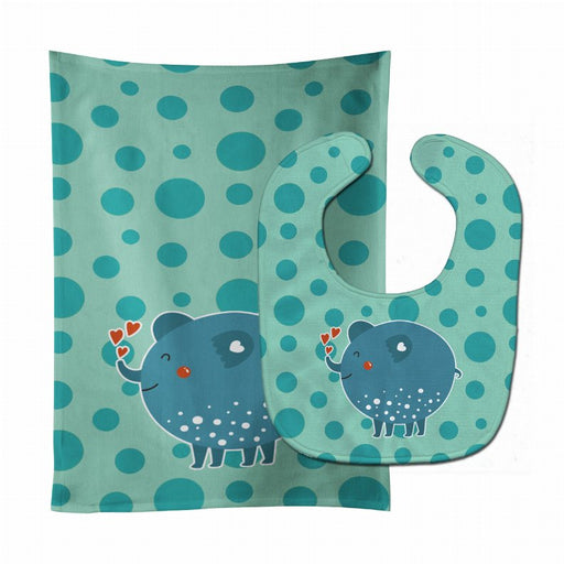 Animal Baby Bib & Burp Cloth - Kidsplace.store