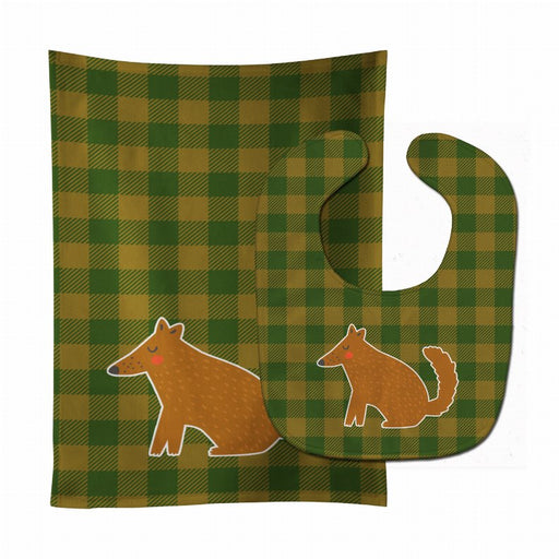 Animal Baby Bib & Burp Cloth - Kidsplace.store