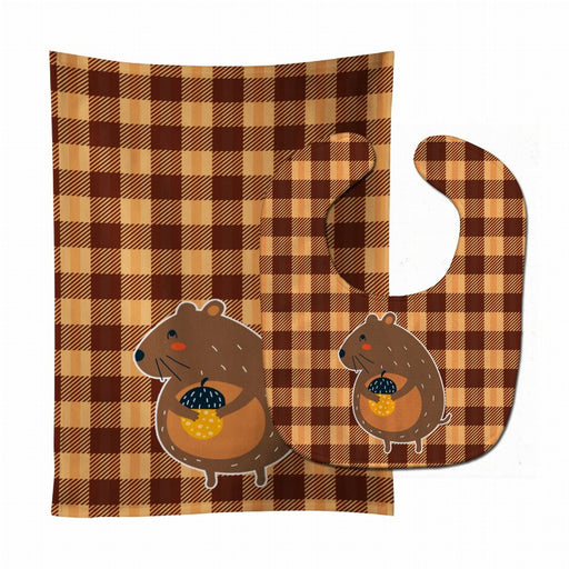 Animal Baby Bib & Burp Cloth - Kidsplace.store