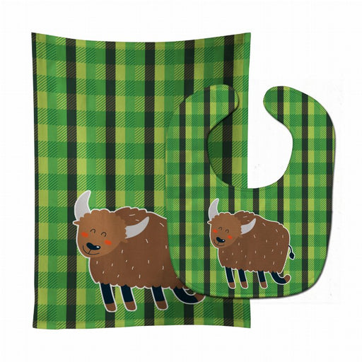 Animal Baby Bib & Burp Cloth - Kidsplace.store