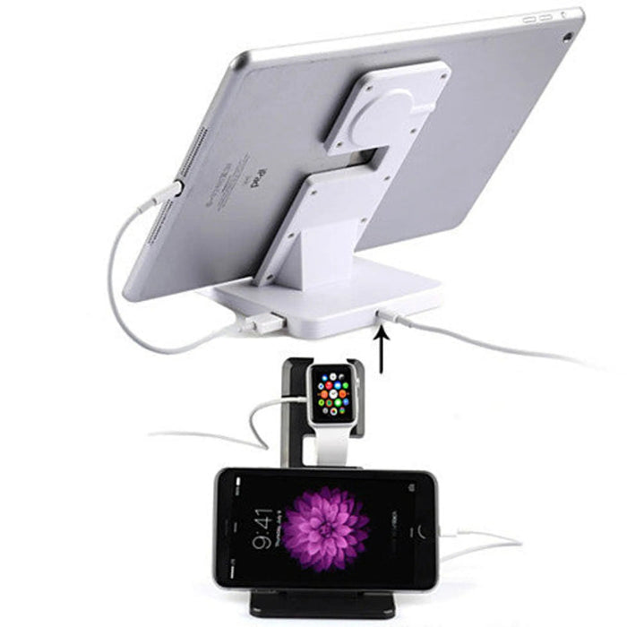 Apple iWatch and iPhone and iPad a Dual Charging Stand - Kidsplace.store