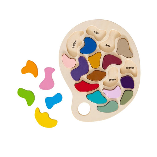 Artist Palette Puzzle - Wooden Puzzle - Kidsplace.store