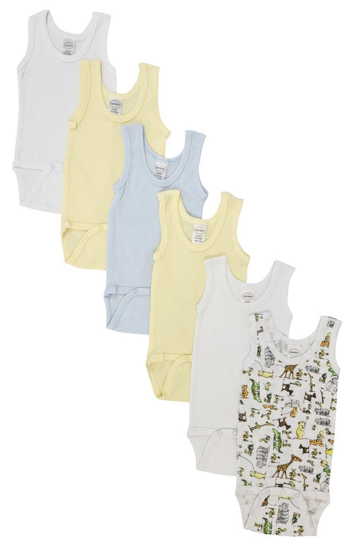 Baby 6 Pc Onezies And Tank Tops Nc_0498l - Kidsplace.store