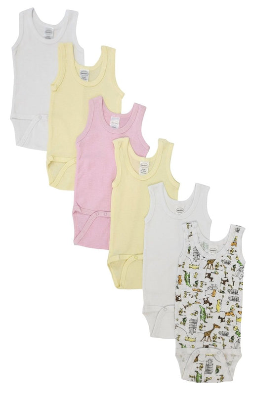 Baby 6 Pc Onezies And Tank Tops Nc_0499nb - Kidsplace.store