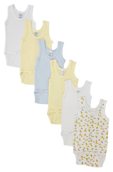 Baby 6 Pc Onezies And Tank Tops Nc_0508s - Kidsplace.store