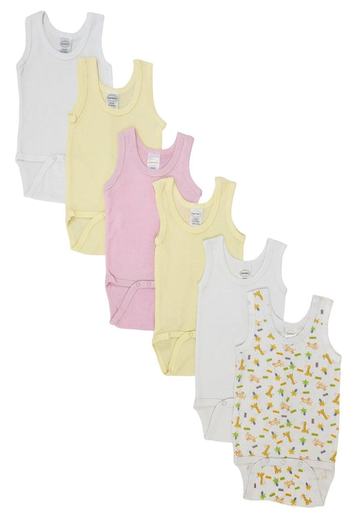 Baby 6 Pc Onezies And Tank Tops Nc_0509nb - Kidsplace.store