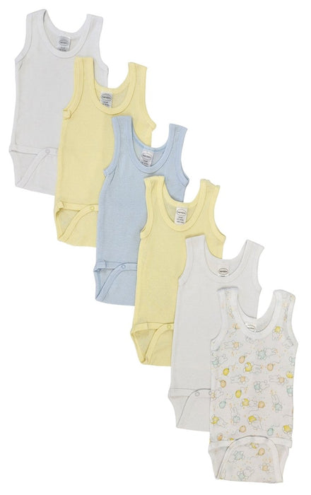 Baby 6 Pc Onezies And Tank Tops Nc_0518nb - Kidsplace.store