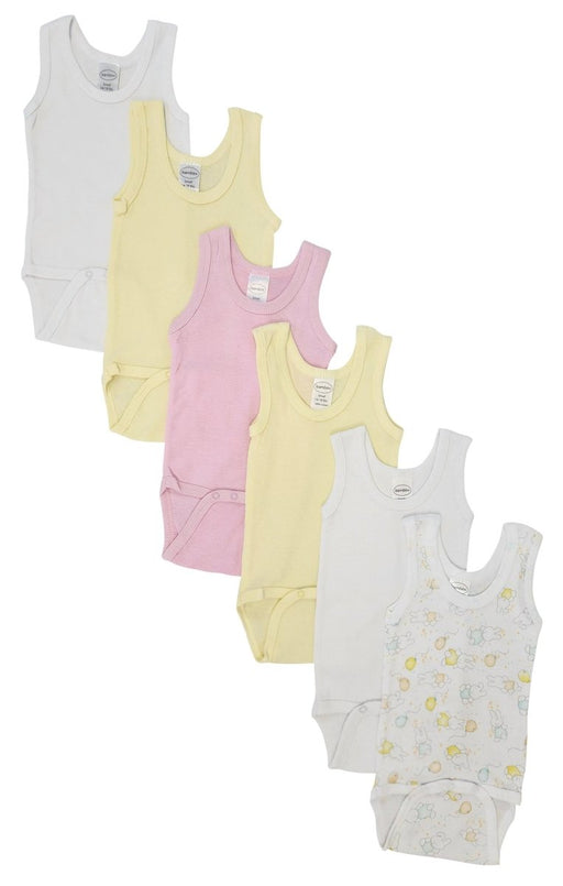 Baby 6 Pc Onezies And Tank Tops Nc_0519nb - Kidsplace.store