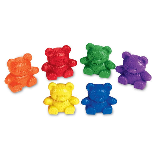 Baby Bear Counters, 6 colors, Set of 102 - Kidsplace.store