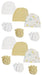 Baby Boy, Baby Girl, Unisex Infant Caps And Mittens (pack Of 12) Nc_0280 - Kidsplace.store