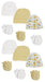 Baby Boy, Baby Girl, Unisex Infant Caps And Mittens (pack Of 12) Nc_0331 - Kidsplace.store