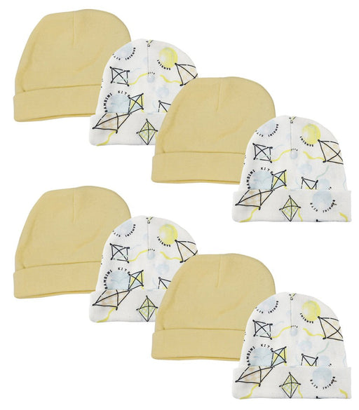 Baby Boy, Baby Girl, Unisex Infant Caps (pack Of 8) Nc_0366 - Kidsplace.store