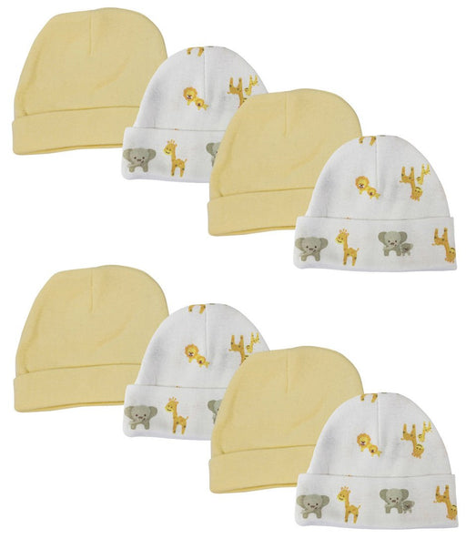 Baby Boy, Baby Girl, Unisex Infant Caps (pack Of 8) Nc_0393 - Kidsplace.store