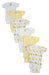 Baby Boy, Baby Girl, Unisex Short Sleeve Onezies Variety (pack Of 6) Nc_0237 - Kidsplace.store