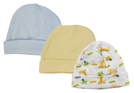 Baby Boy Infant Caps (pack Of 3) Nc_0309 - Kidsplace.store