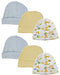 Baby Boy Infant Caps (pack Of 6) Nc_0314 - Kidsplace.store