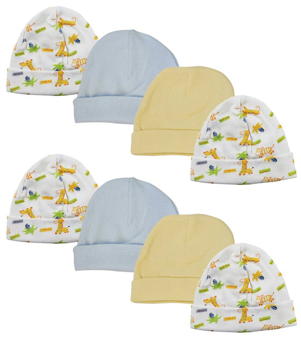Baby Boy Infant Caps (pack Of 8) Nc_0311 - Kidsplace.store