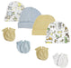 Baby Boys Caps And Mittens (pack Of 8) Nc_0339 - Kidsplace.store