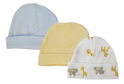Baby Boys Caps (pack Of 3) Nc_0369 - Kidsplace.store