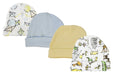 Baby Boys Caps (pack Of 4) Nc_0337 - Kidsplace.store