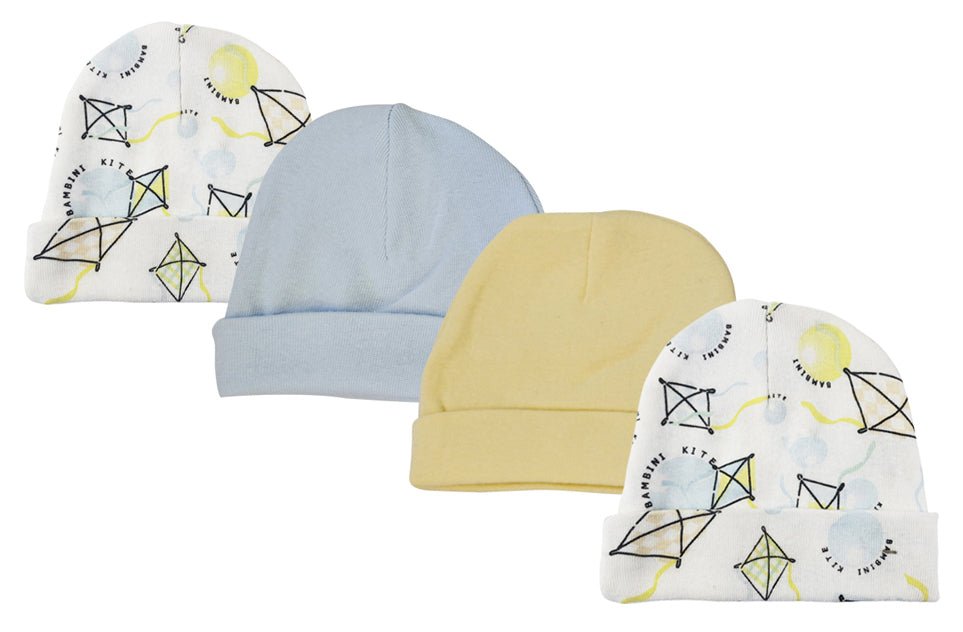 Baby Boys Caps (pack Of 4) Nc_0341 - Kidsplace.store