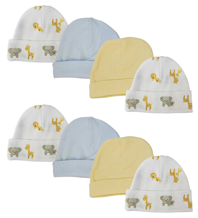 Baby Boys Caps (pack Of 8) Nc_0371 - Kidsplace.store