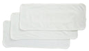 Baby Burpcloth With White Trim (pack Of 3) 1025-w-3 - Kidsplace.store
