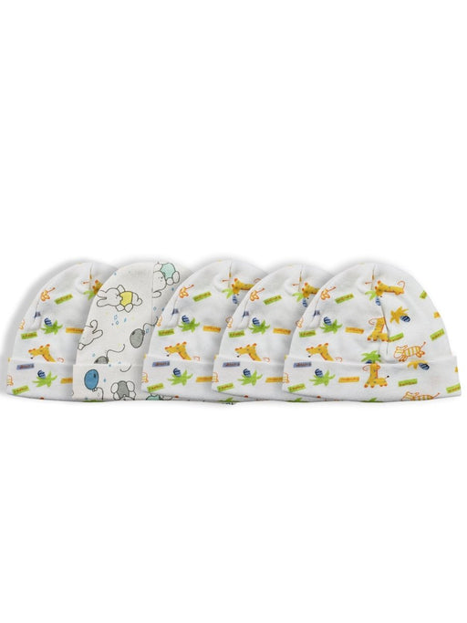 Baby Cap (pack Of 5) Ls_0524 - Kidsplace.store
