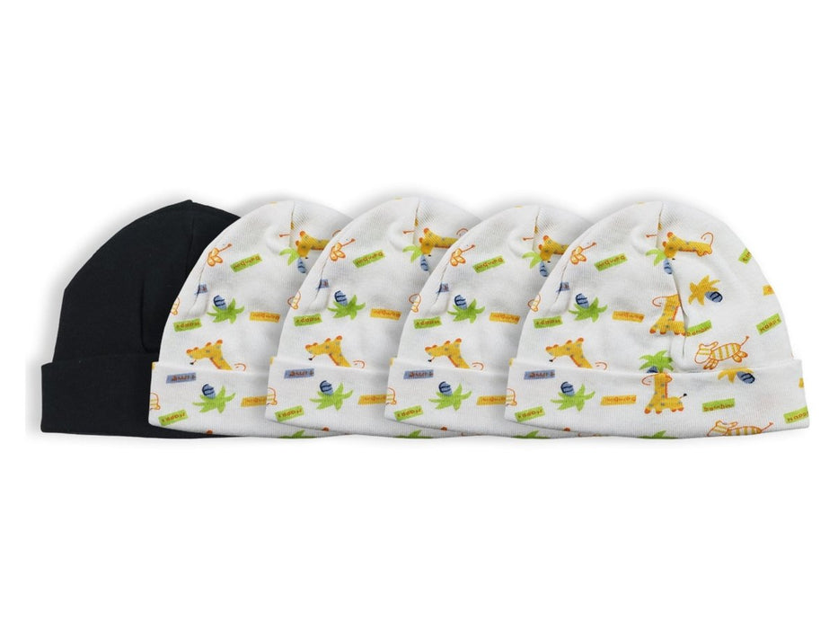 Baby Cap (pack Of 5) Ls_0525 - Kidsplace.store