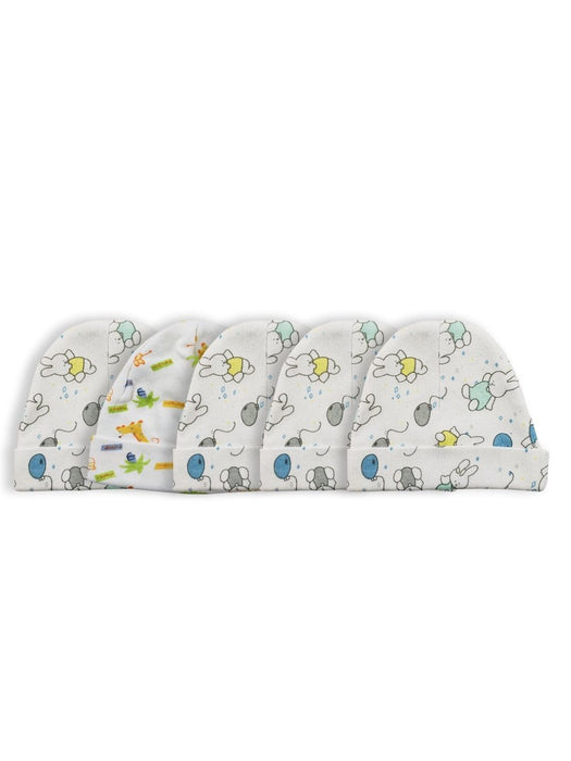 Baby Cap (pack Of 5) Ls_0529 - Kidsplace.store