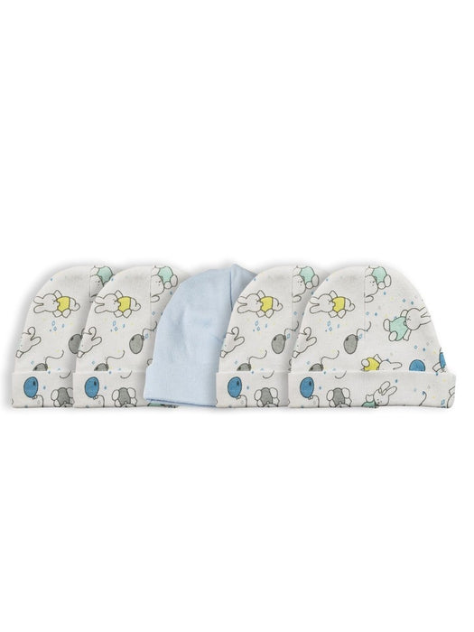 Baby Cap (pack Of 5) Ls_0530 - Kidsplace.store