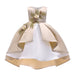 Baby Girl Flower Embroidered Pattern Vest Formal Dress Birthday Dress - Kidsplace.store
