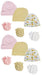 Baby Girl Infant Caps And Mittens (pack Of 12) Nc_0326 - Kidsplace.store