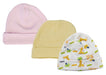 Baby Girl Infant Caps (pack Of 3) Nc_0318 - Kidsplace.store