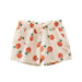 Baby Girl Print Pattern Bow Decoration Short Pants In Summer Outfit Wearing - Kidsplace.store
