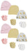Baby Girls Caps And Mittens (pack Of 12) Nc_0386 - Kidsplace.store
