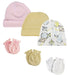 Baby Girls Caps And Mittens (pack Of 6) Nc_0357 - Kidsplace.store