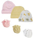 Baby Girls Caps And Mittens (pack Of 6) Nc_0384 - Kidsplace.store