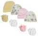 Baby Girls Caps And Mittens (pack Of 8) Nc_0355 - Kidsplace.store